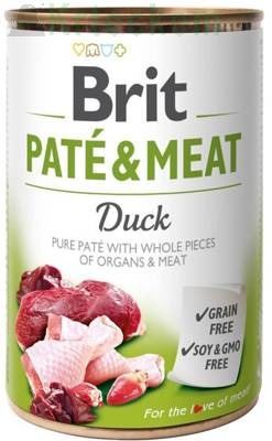 BRIT PATE & MEAT DUCK 24x400g
