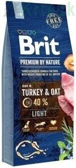 Brit Premium By Nature Light 15kg + Překvapení pro psa