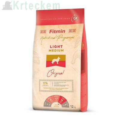 Fitmin Medium Light krmivo 2x12 kg SLEVA 3%