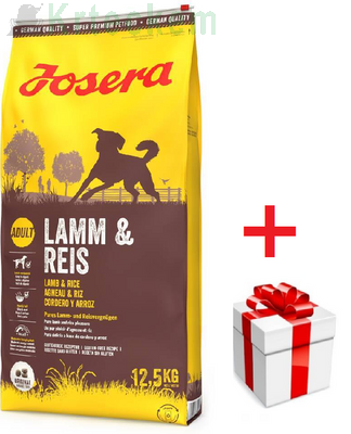 JOSERA Lamb & Rice 12,5kg + GRATIS !!