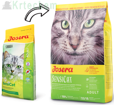 JOSERA SensiCat 10kg + Překvapení pro kočku