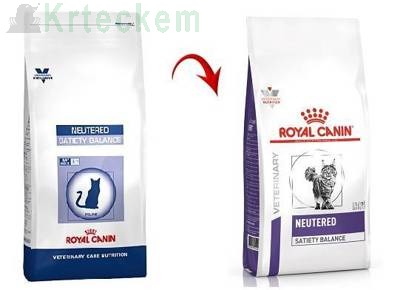 Royal Canin Veterinary Care Cat neutered satiety balance 12 kg  + PŘEKVAPENÍ PRO KOČKU !!!!!!!!!!