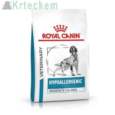 Royal Canin Veterinary Health Nutrition Dog Hypoallergenic Moderate Calorie 2x14 kg