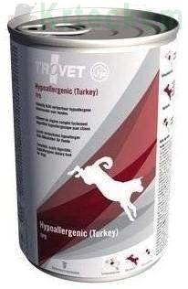 TROVET TPD Hypoallergenic - Turkey 6x400g 