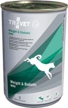 TROVET WRD Weight & Diabetic  24x400g SLEVA 3%
