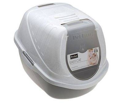 AQUAEL Toaleta s filtrem Pet Inn 54x40x40cm šedá           