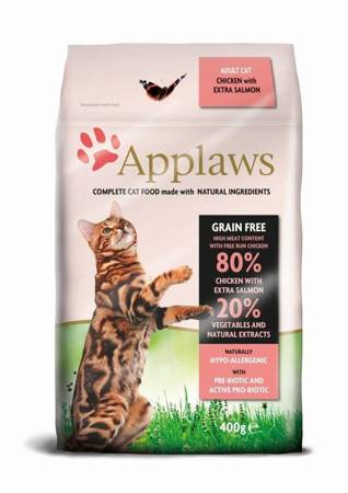 Applaws cat kuře & losos 400 g