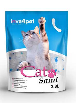 CAT SAND Silikonová podestýlka pro kočky 8x3,8l