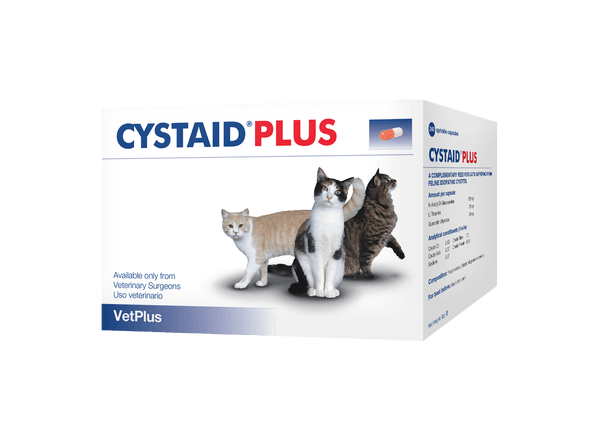 CYSTAID PLUS Podpora kočičích močových cest 30 kapslí 