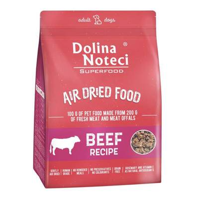 DOLINA NOTECI Superfood Beef dish - sušené krmivo pro psy 5kg