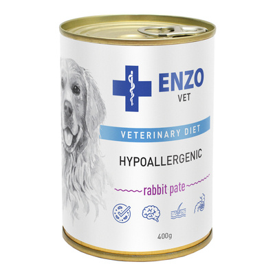 ENZO VET Hypoallergenic hypoalergenní dieta s králíkem pro psy 32x400g