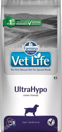 FARMINA Vet Life Dog Ultrahypo 12kg + GRATIS !!