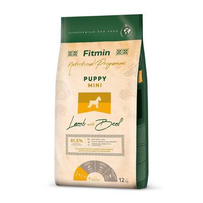 FITMIN Mini Puppy Lamb&Beef 2x12kg -3% SLEVA