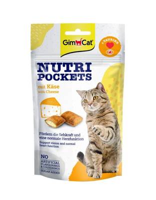 GIMCAT NUTRI POCKETS Sýrová pochoutka 60g