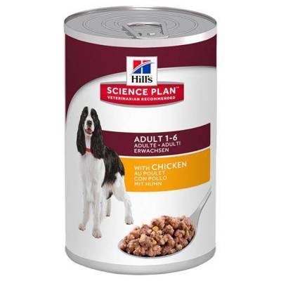 HILL'S SP Science Plan Canine Adult Chicken 12x370g