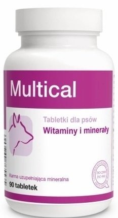 Multical - vitamíny a minerály pro dospělé psy, březí a kojící feny 90 tbl