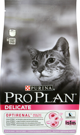 Purina Pro Plan Cat Delicate Turkey & Rice 10kg + Překvapení pro kočku