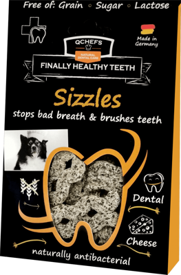QCHEFS Sizzles pro ústní hygienu 65g
