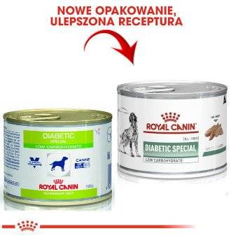 ROYAL CANIN Diabetic Special Low Carbohydrate 195g konzerva