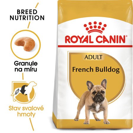 ROYAL CANIN French Bulldog Adult 9kg + PŘEKVAPENÍ ZDARMA !!!