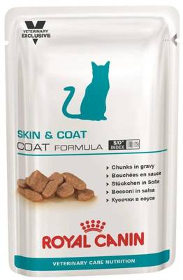 Royal canin Veterinary Health Nutrition Cat Skin Coat Pouch 12 x 85 g