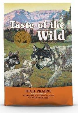 TASTE OF THE WILD High Prairie Puppy 5,6kg + Překvapení pro psa