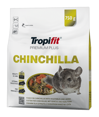 TROPIFIT Premium Plus CHINCHILLA - pro činčily