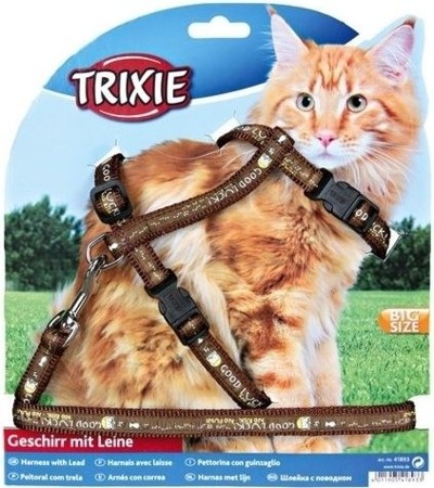 Trixie Postroj s vodítkem pro velké kočky