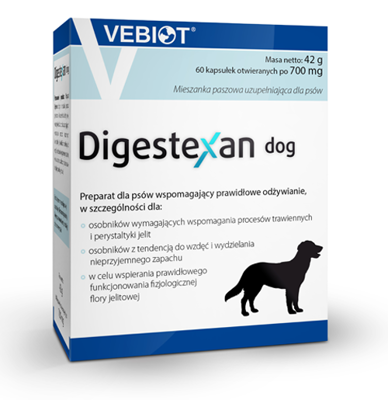 VEBIOT Digestexan pes 60 kapslí