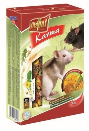 VITAPOL Kompletní krmivo pro potkany 500g