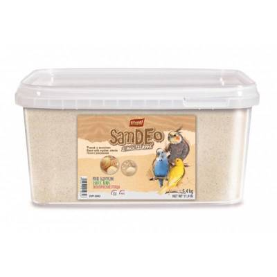 VITAPOL Písek pro ptáky s mušlemi 5,4 kg (3l) kbelík