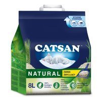 CATSAN Natural 8l - hrudkující stelivo pro kočky     